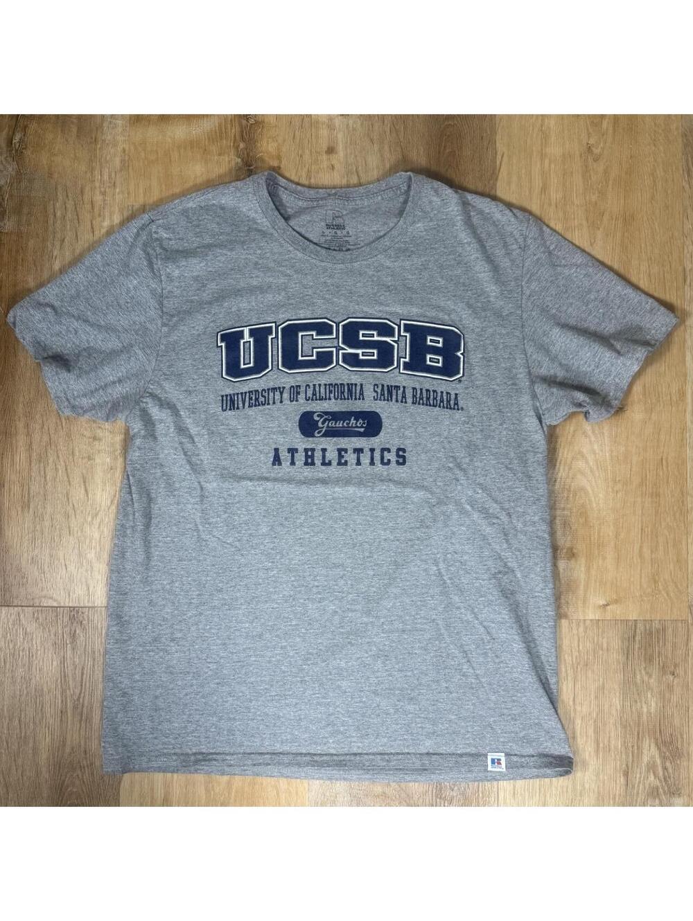 Russell Athletic UCSB Gauchos Athletics Grey T-Shirt – Size L